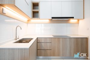 interior design project at Queens Residence