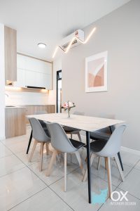 interior design project at Queens Residence